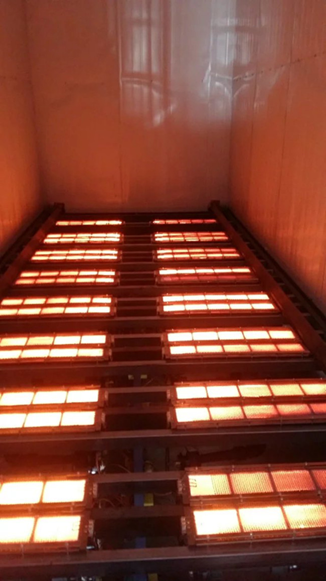 Bruciatori infrarossi industriali del forno del rivestimento della polvere, BBQ infrarosso ceramico del bruciatore