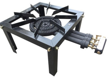 Porcellana La struttura solida del bruciatore a gas del ghisa del propano di 3 anelli del fuoco ha sostenuto KR3LPGC fornitore