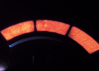 Porcellana Cordierite alluminata su ordine infrarossa della stufa di gas del bruciatore a gas di forma dell'arco fornitore