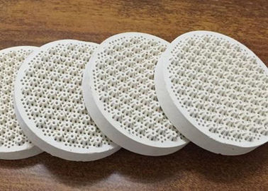 Cottura della piastrina ceramica del favo infrarosso del gas, piastra di riscaldamento industriale porosa di forma rotonda fornitore
