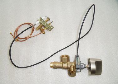 Porcellana Valvola di sicurezza d&#039;ottone del gas con la candela piezoelettrica, valvola di regolazione della stufa di gas SV32 fabbrica